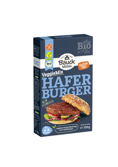 Hafer Burger Bio glutenfrei  150 g