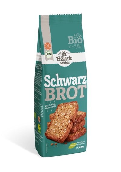 Schwarzbrot Bio glutenfrei 500 g