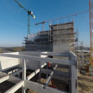 Baubeginn der neuen Hafermühle in Rosche