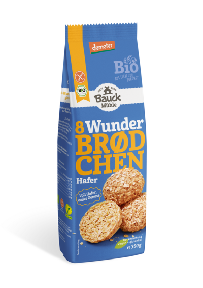 Wunderbrødchen Hafer Demeter glutenfrei 350 g