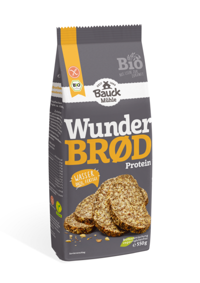 Wunderbrød Protein Bio glutenfrei 550 g