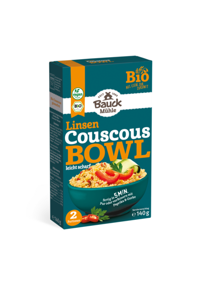 Couscous Bowl mit Linsen Bio 140 g