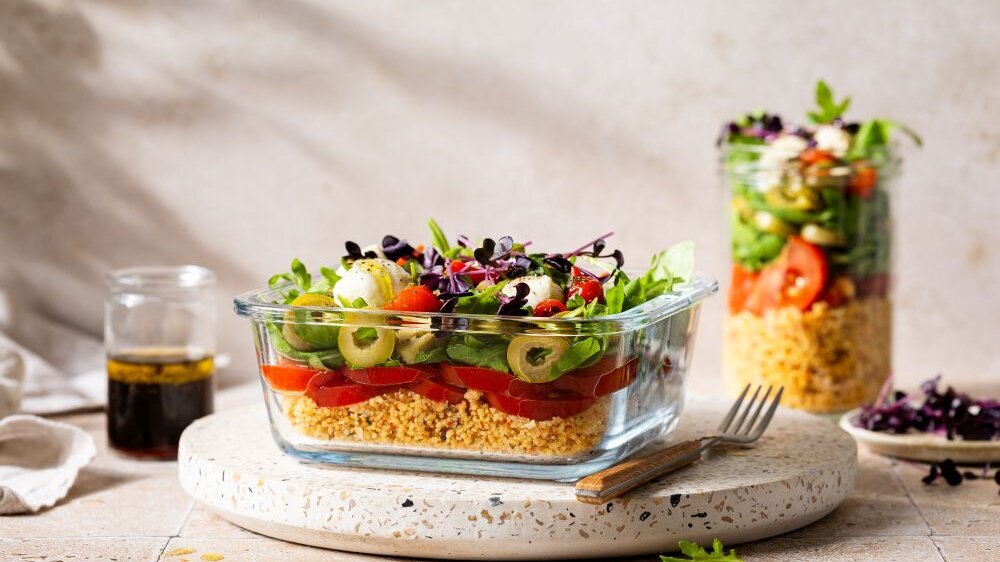 Tomaten Couscous Bowl