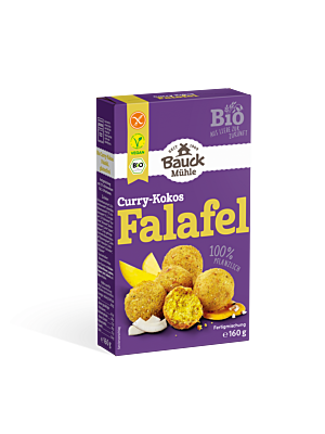 Falafel Curry-Kokos Bio glutenfrei