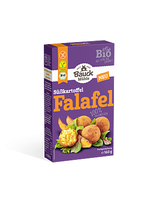 Süßkartoffel Falafel bio gf