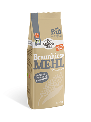 Braunhirsemehl Vollkorn glutenfrei Bio