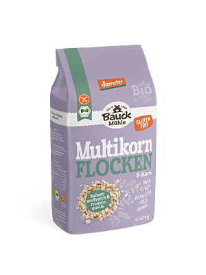 Multikornflocken 5-Korn Demeter glutenfrei