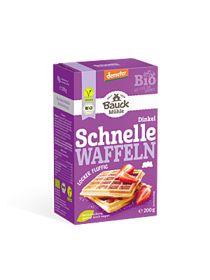 Schnelle Dinkel Waffeln Demeter