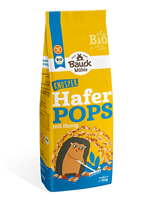 Haferpops mit Honig glutenfrei Bio