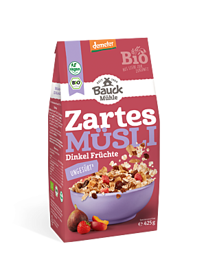 Dinkel M&uuml;sli Fr&uuml;chtezart Demeter
