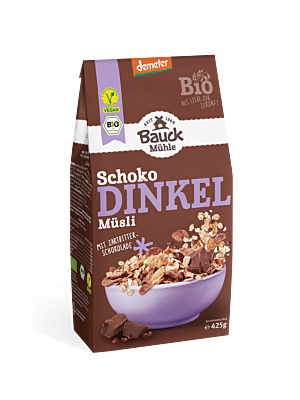 Dinkel Müsli Schokozart Demeter