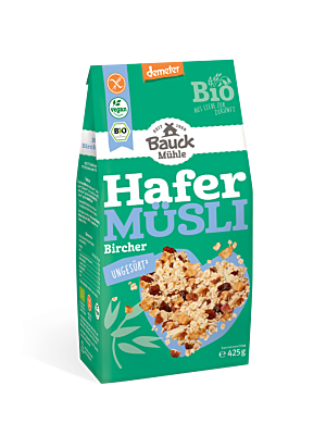 Hafer M&uuml;sli Bircher Demeter gf