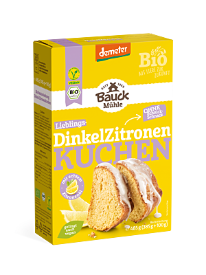 Dinkel Zitronenkuchen Demeter