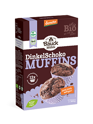 Dinkel Muffins Schoko Demeter