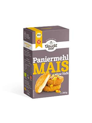 Mais Paniermehl ohne Hefe glutenfrei Bio
