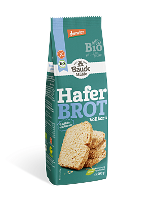 Haferbrot Vollkorn glutenfrei Demeter