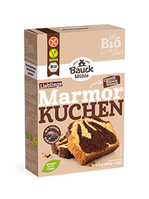 Marmorkuchen glutenfrei Bio