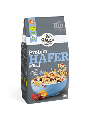 Hafer Müsli Protein glutenfrei Bio