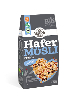 Hafer M&uuml;sli Protein glutenfrei Bio