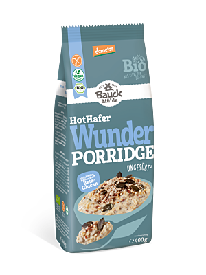 Hot Hafer Wunder Porridge Demeter glutenfrei 400 g