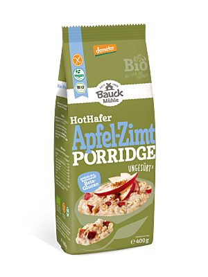 Hot Hafer Apfel-Zimt Demeter glutenfrei 400 g