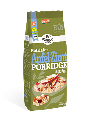 Hot Hafer Apfel-Zimt glutenfrei Demeter