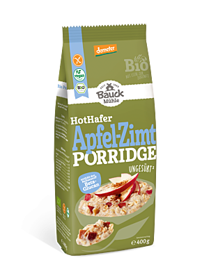 Hot Hafer Apfel-Zimt glutenfrei Demeter