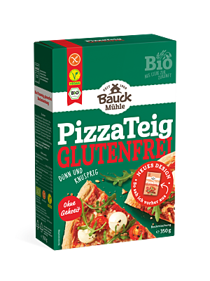 Pizzateig glutenfrei Bio