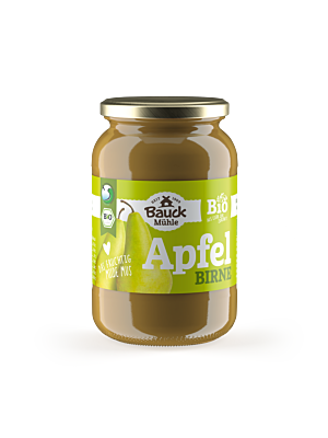 Apfel-Birnenmark ungesüßt Bio