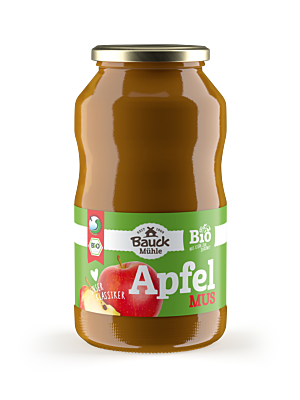 Apfelmus gesüßt Bio