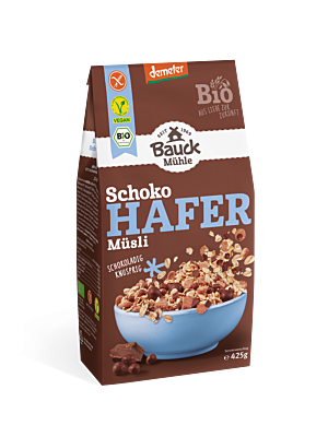 Hafer Müsli Schoko glutenfrei Demeter
