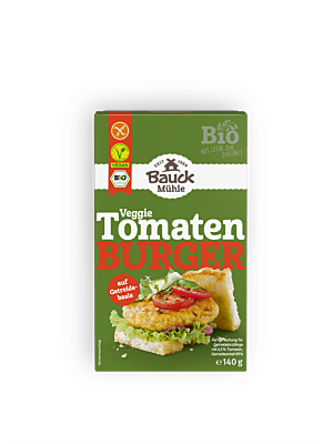 Tomaten Burger mit Basilikum Bio glutenfrei