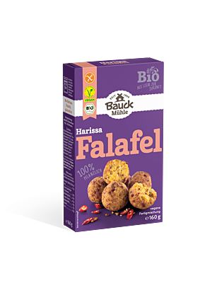 Harissa Falafel glutenfrei Bio
