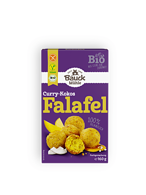Falafel Curry-Kokos Bio glutenfrei