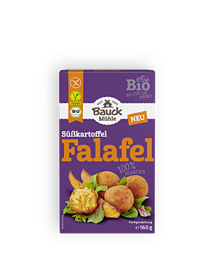 Süßkartoffel Falafel bio gf