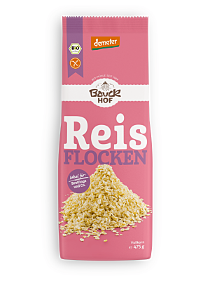 Reisflocken Vollkorn glutenfrei Demeter
