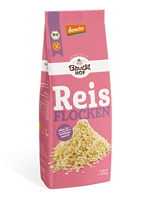 Reisflocken Vollkorn glutenfrei Demeter