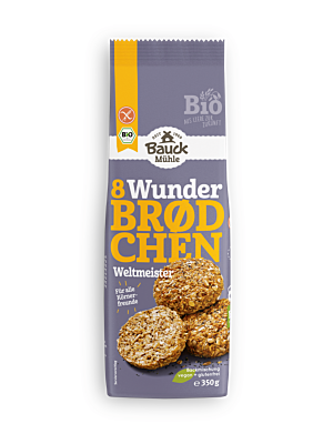 Wunderbrödchen Weltmeister 350g Bio gf
