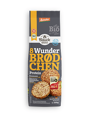 Wunderbrödchen Protein 350g Demeter gf