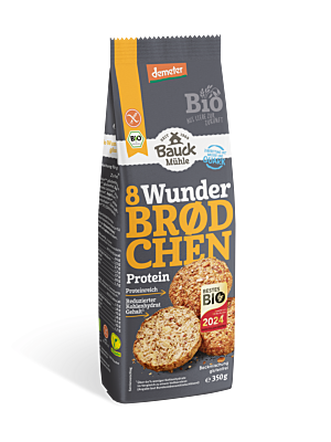 Wunderbrödchen Protein 350g Demeter gf