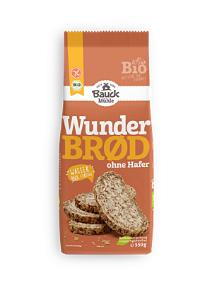 Wunderbrød Haferfrei 550g Bio gf