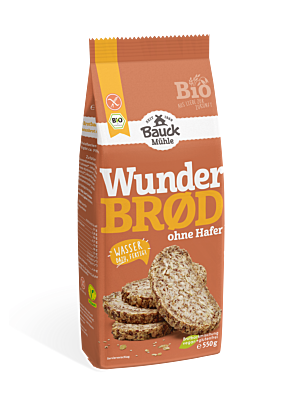 Wunderbrød Haferfrei 550g Bio gf