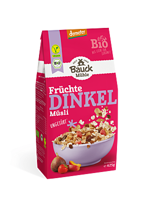 Dinkel Müsli Früchtezart Demeter