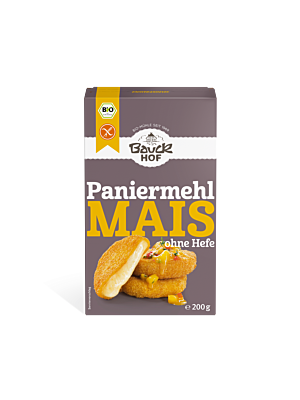 Mais Paniermehl ohne Hefe glutenfrei Bio