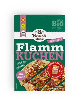 Flammkuchen glutenfrei Bio