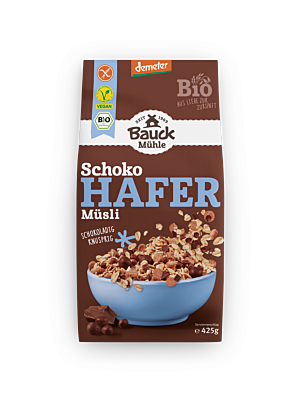 Hafer Müsli Schoko glutenfrei Demeter