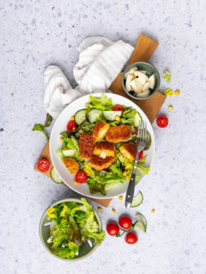 Vegetarische Cheese Nuggets