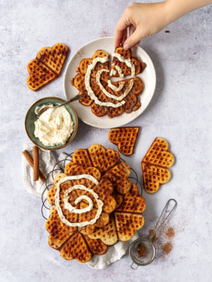 Cinnamon Swirl Waffeln