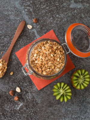 Glutenfreies Hafer-Granola