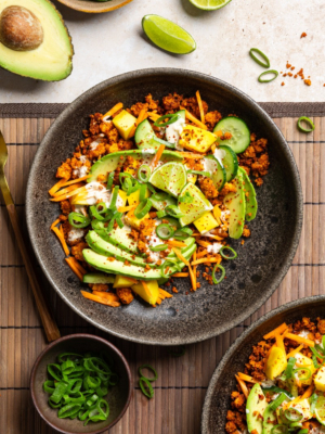Crispy Couscous-Salatbowl